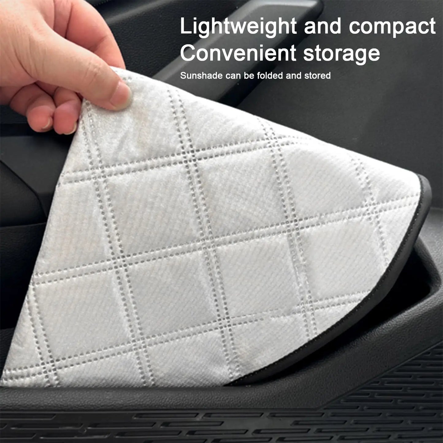 43cm Aluminum Foil Steering Wheel Sun Cover | Universal Fit