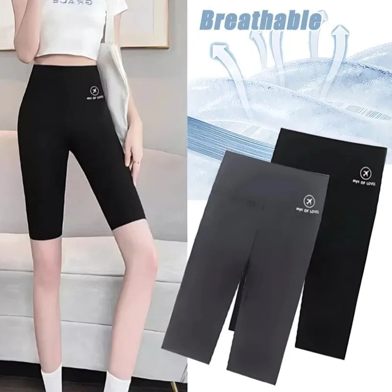 Women's High Waist Shark Shorts – Yoga Running Hip Lift