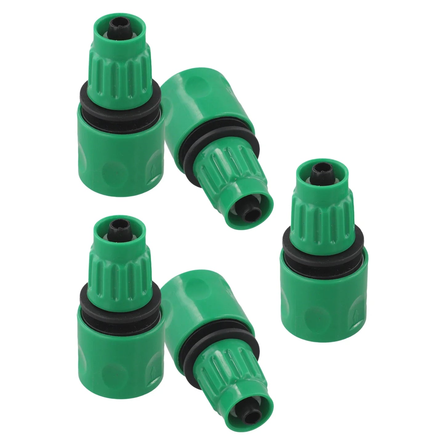 5-Pack 3/8" Quick Hose Connector | Garden Irrigation Fitting