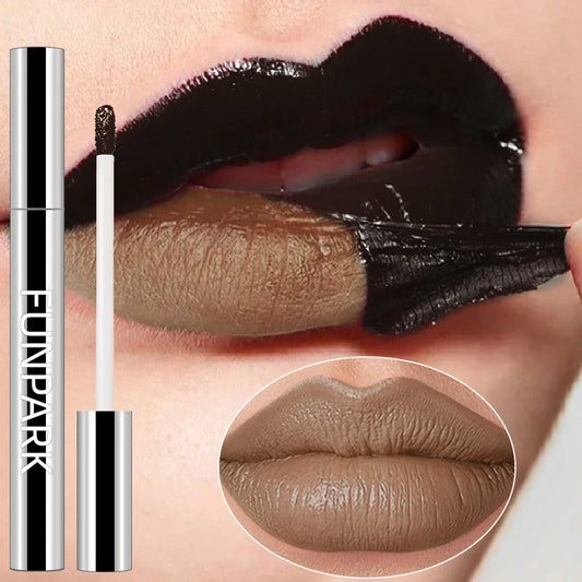 FUNPARK Korean Peel-Off Matte Lip Tint – 5 Colors, Waterproof Peel-Off Lip Tint Oasis Select 102