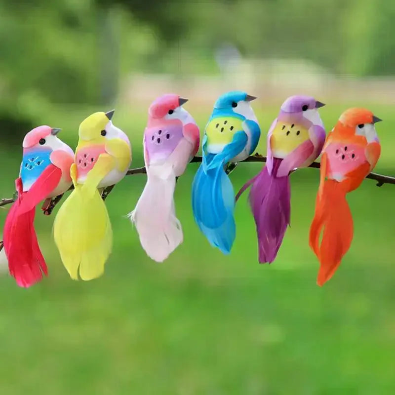 3D Artificial Foam Feather Birds – Party & Wedding Decor