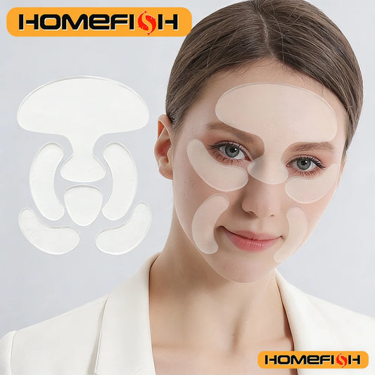 Reusable Silicone Anti-Wrinkle Patches – Forehead, Eye & Smile Lines Anti-Wrinkle Patches Peaceful Pleasures Health and Wellness
