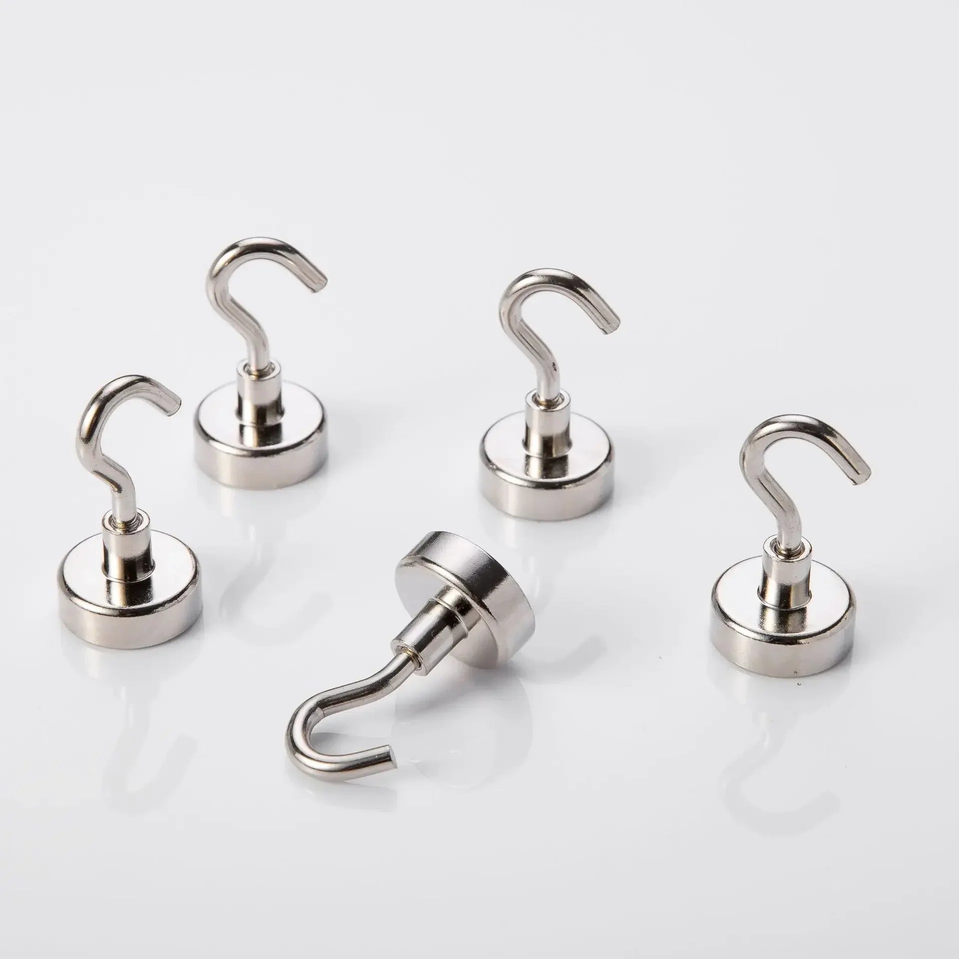 No Drill Wall Hook Heavy Duty 50kg Magnetic Hooks Black Rustproof Industrial Strength for Kitchen Room Suction Cup Storage Peaceful Pleasures Health and Wellness