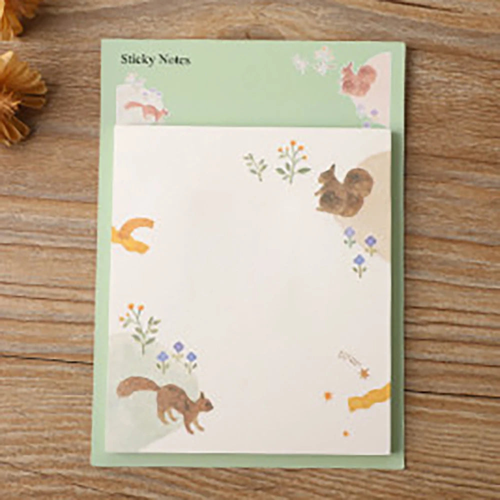 Creative Notes Japanese Cartoon Message Exquisite Cute Cat Memo Diary