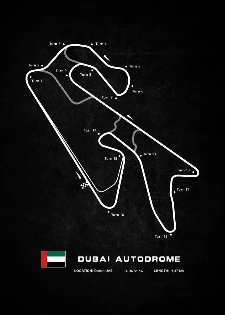 Modern World Racing Circuits Poster Prints Nurburgring Sarthe Nordschleife Canvas Painting Wall Art Picture Room Garage Decor Peaceful Pleasures Health and Wellness Beige 55x75cm