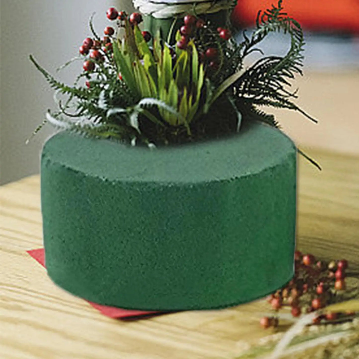 6-Pack Green Floral Foam Blocks | Wet & Dry Flower Arrangement