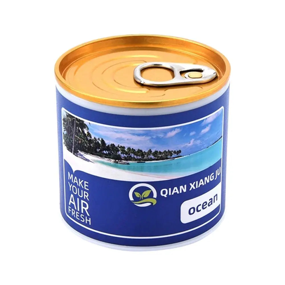New Solid Car Aromatherapy Canned Car Interior Fragrance 60 days Long-Lasting Air Freshener Odor Eliminator For Car Home Closet Peaceful Pleasures Health and Wellness E
