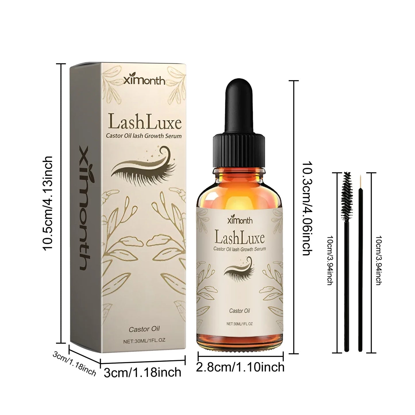 Ximonth Eyelash Growth Serum – Fuller, Longer, Thicker Lashes