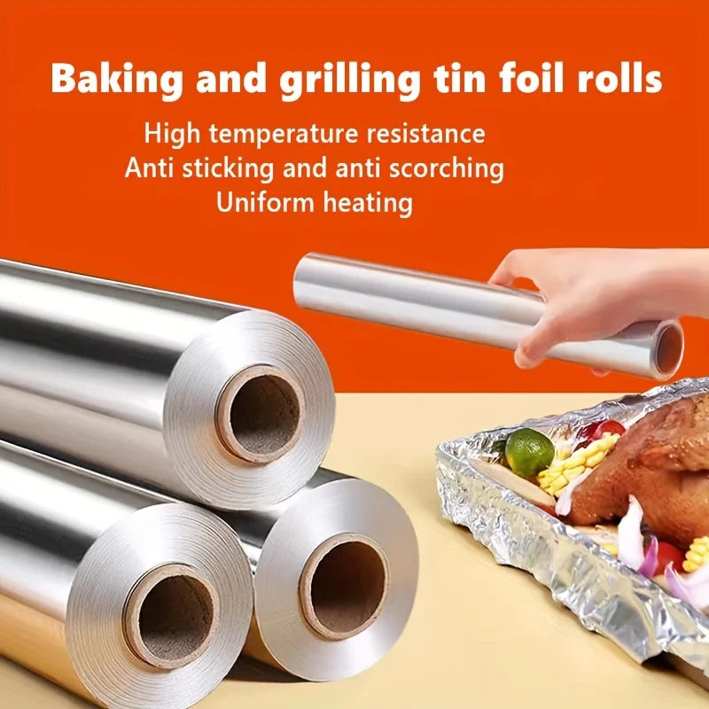 Heavy Duty Pre-Cut Pop-Up Aluminum Foil Sheets | Home & BBQ