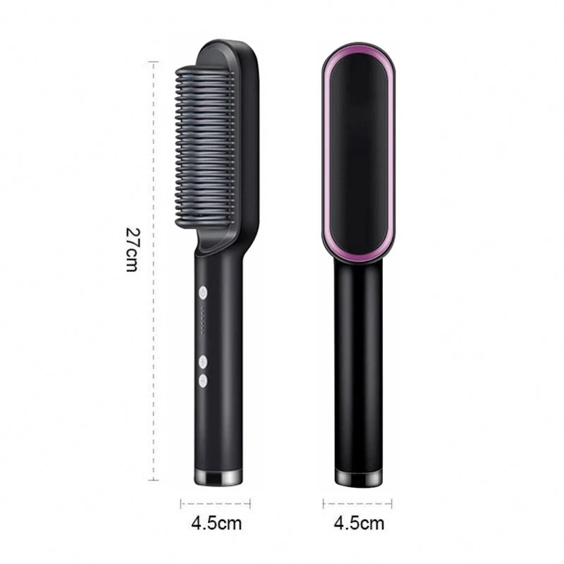 Hair Dryer Comb Curling Irons Beauty Products Hair Brushes Fast Heating Hair Straightener Comb Peaceful Pleasures Health and Wellness