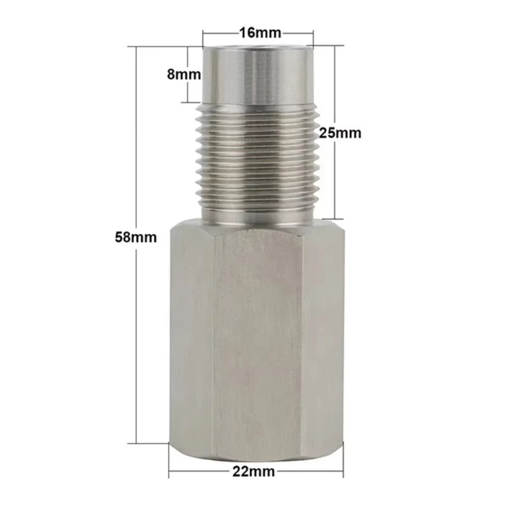 O2 Sensor Spacer Adapter | Mini Catalytic Converter M18x1.5