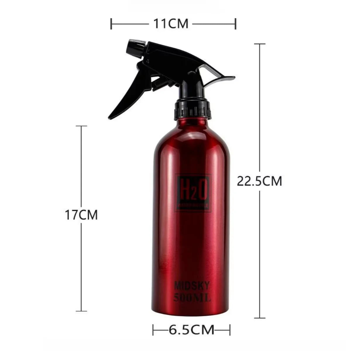 300ml/500ml Barber Hairdressing Spray Bottle Adjustable Nozzle High Pressure Sprayer Pro Salon Home Empty Spray Bottle Tools Peaceful Pleasures Health and Wellness