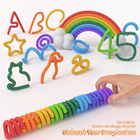 8-Pack EDC Fidget Sensory Sticks | Calming Toy for Kids & Adults Fidget Sensory Toy Peaceful Pleasures Health and Wellness
