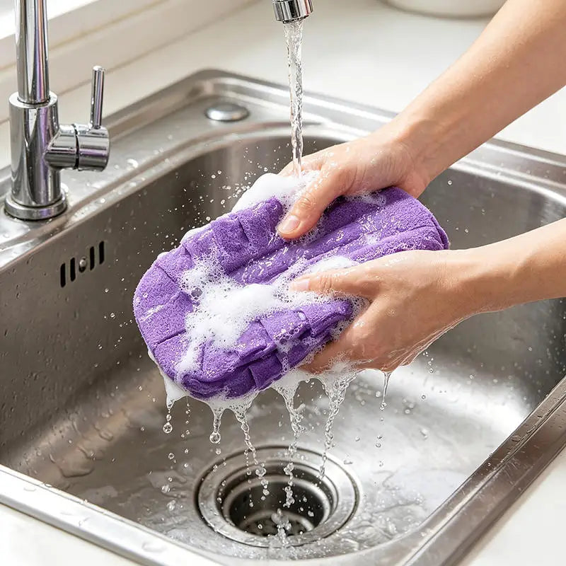 Reusable Duster Replacement Cloths Dry Wet Dual Use Dust Removal Sleeve Washable Pet Hair Household Gap Cleaning Duster Pad Peaceful Pleasures Health and Wellness