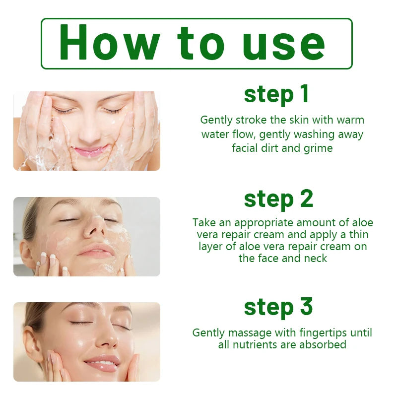 LGRAMER Aloe Vera Face Cream 100g – Moisturizer for Dry Skin