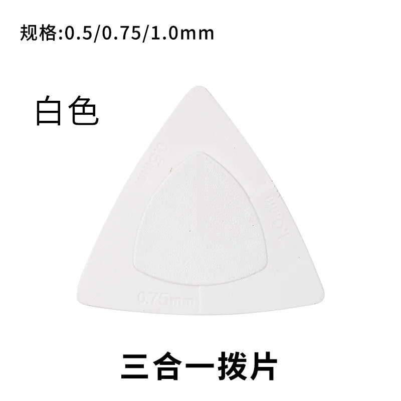 Guitar Triangle Pick ABS 3-in-1 Multifunctional Electric Multipurpose