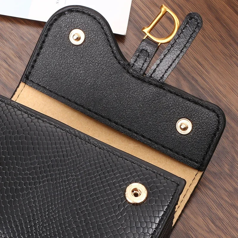 Women's Mini PU Leather Wallet & Multi-Card Holder Clutch