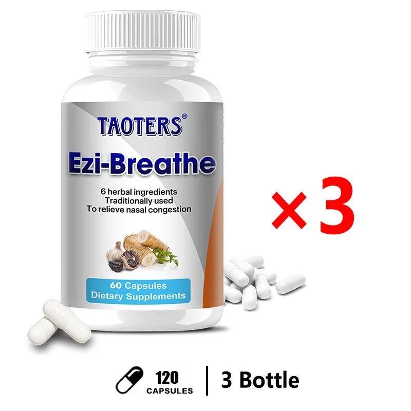 Ezi-Breathe Capsules | 6-in-1 Lung & Respiratory Support