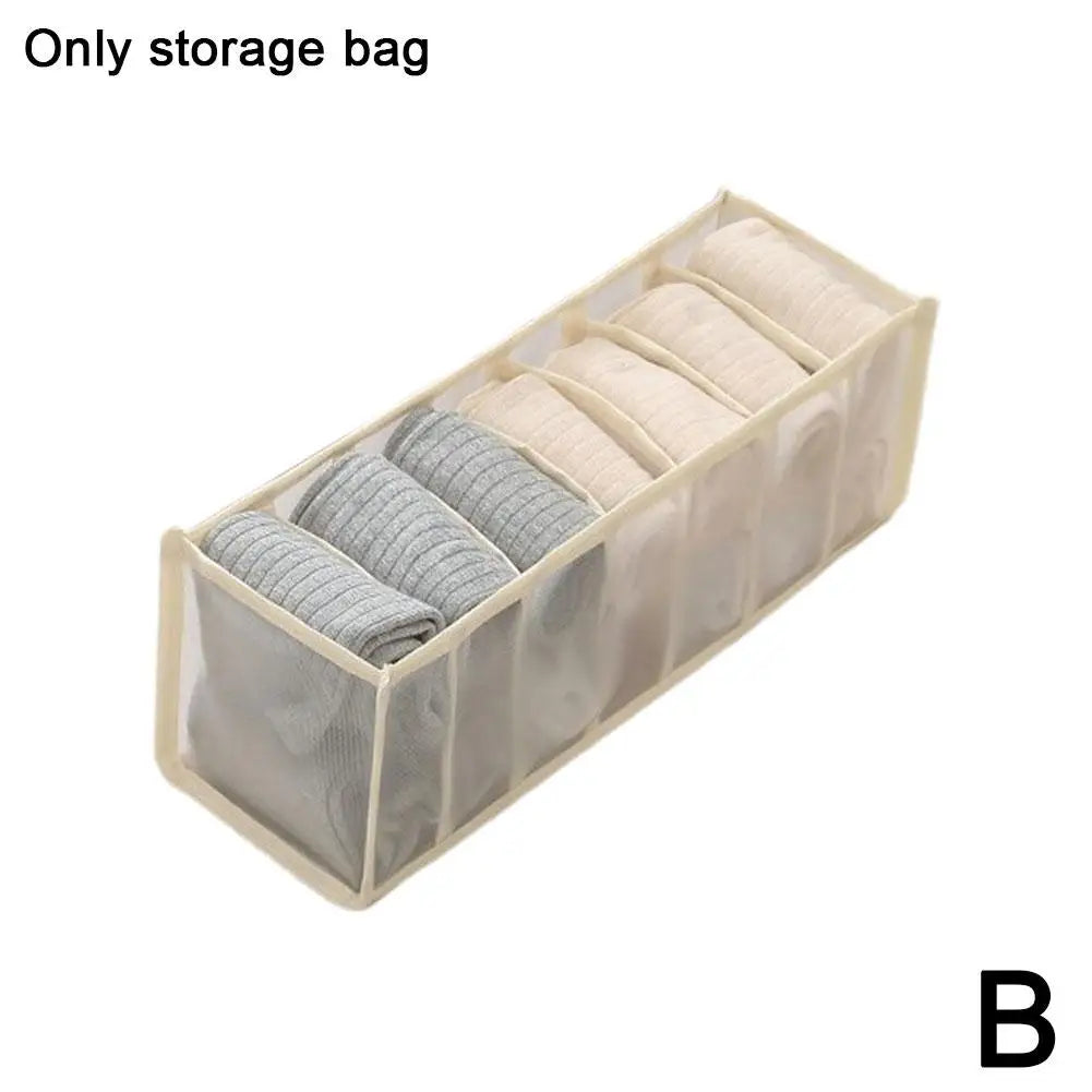 Jeans Pants Storage Box Organizer for Underwear & Socks Peaceful Pleasures Health and Wellness B