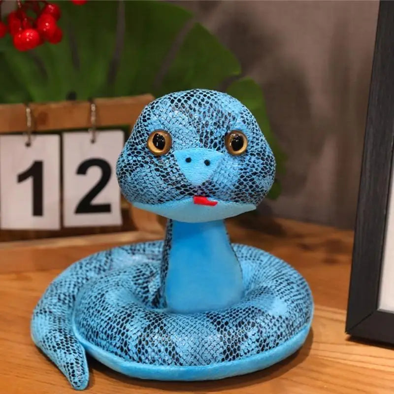 2025 Year of the Snake Plush Toy – PP Cotton, 20cm, 10 Colors