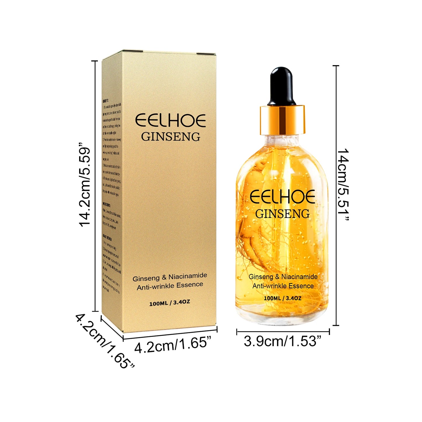 Ginseng Anti-Aging Serum – Niacinamide & Hyaluronic Acid