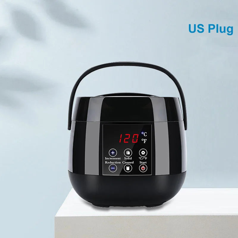 500ml Electric Wax Heater Kit – LCD Display & 200g Wax Beans