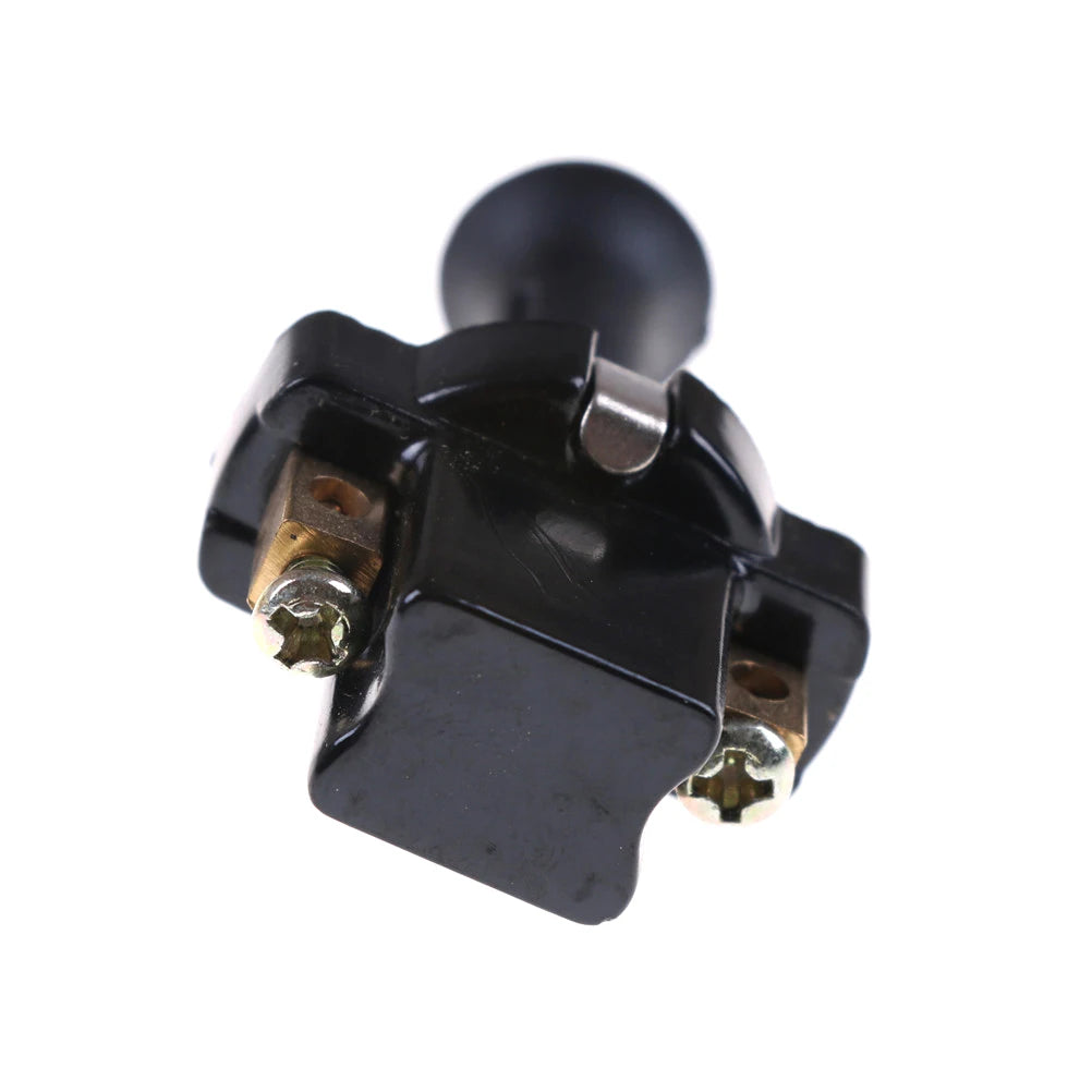 12V On-Off Push Pull Switch with Screw Terminals | 5x2.2x3cm