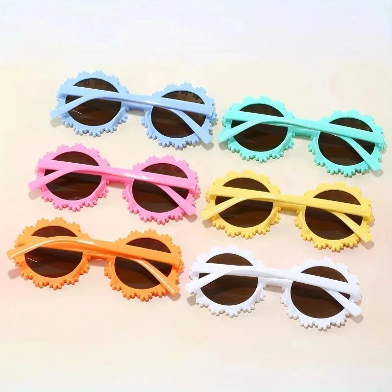 Kids Daisy Flower Sunglasses UV400 Protection | Ages 2–12