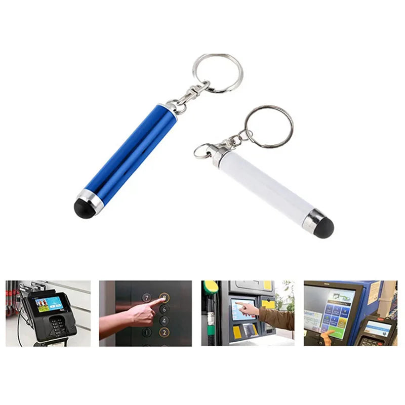 Key Chain Short Capacitance Pen For Phone Touch Screen Accessory Touch Pen For Cell Phone Universal Stylus Pen For Tablet Pen Peaceful Pleasures Health and Wellness