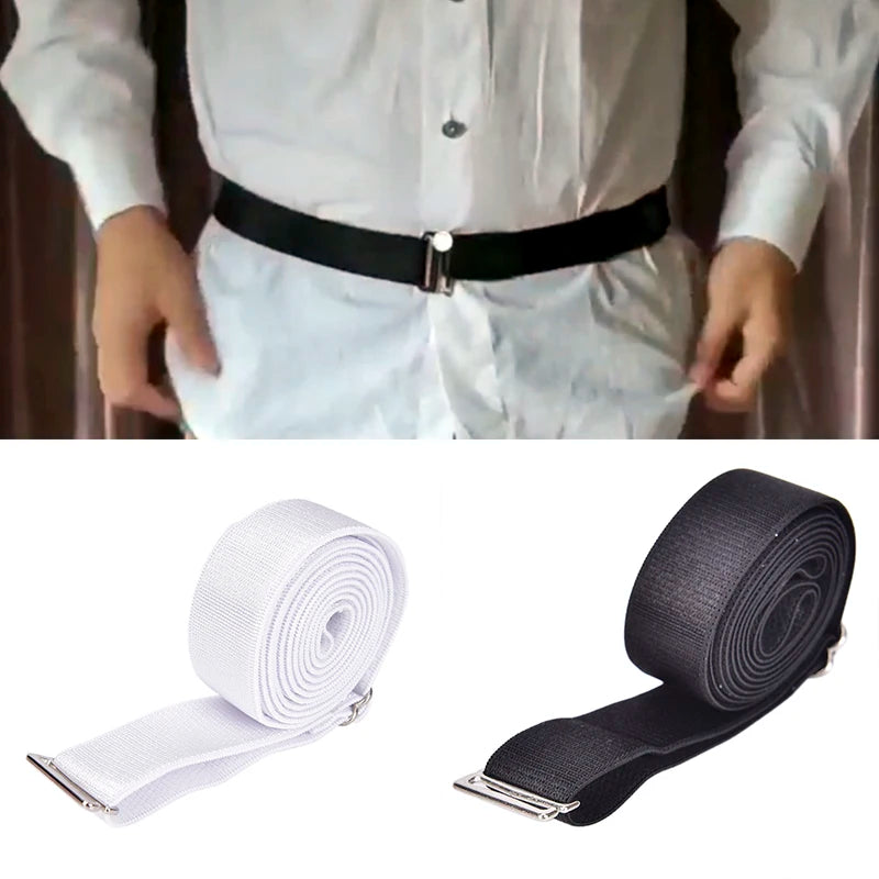 Adjustable Shirt Stay Belt – Shirt Tucker for Men & Women