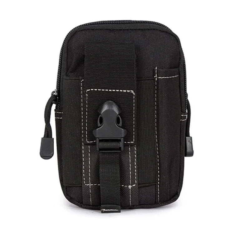 Tactical Molle Pouch Men Camouflage Riding Locomotive Belt Hanging Waist Bag Packs Pochet for Running Travel Camping Hunting ﻿ Peaceful Pleasures Health and Wellness black color