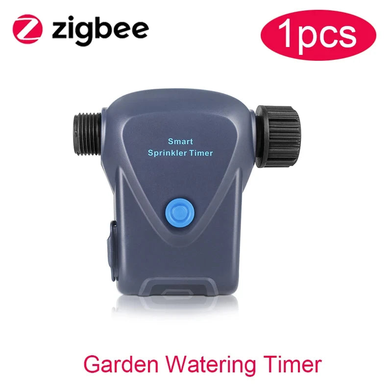 Tuya ZigBee Smart Sprinkler Timer Garden Watering IP66 Waterproof Automatic Drip Irrigation Control Work With Alexa Google Home Peaceful Pleasures Health and Wellness 1 Pcs