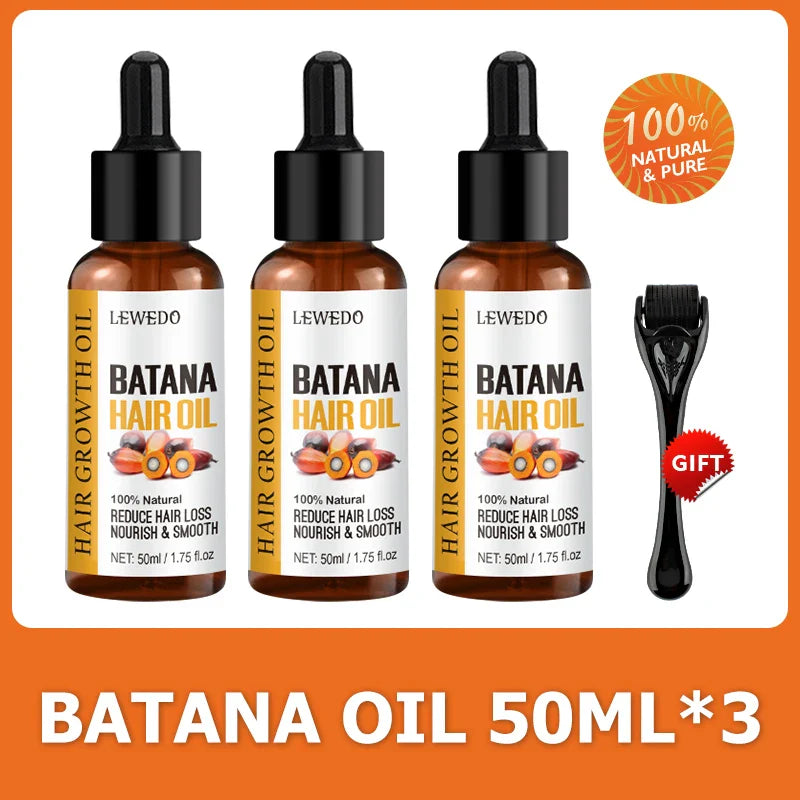 Lewedo Pure Batana Oil – Hair Growth & Nourishing Treatment 50ml