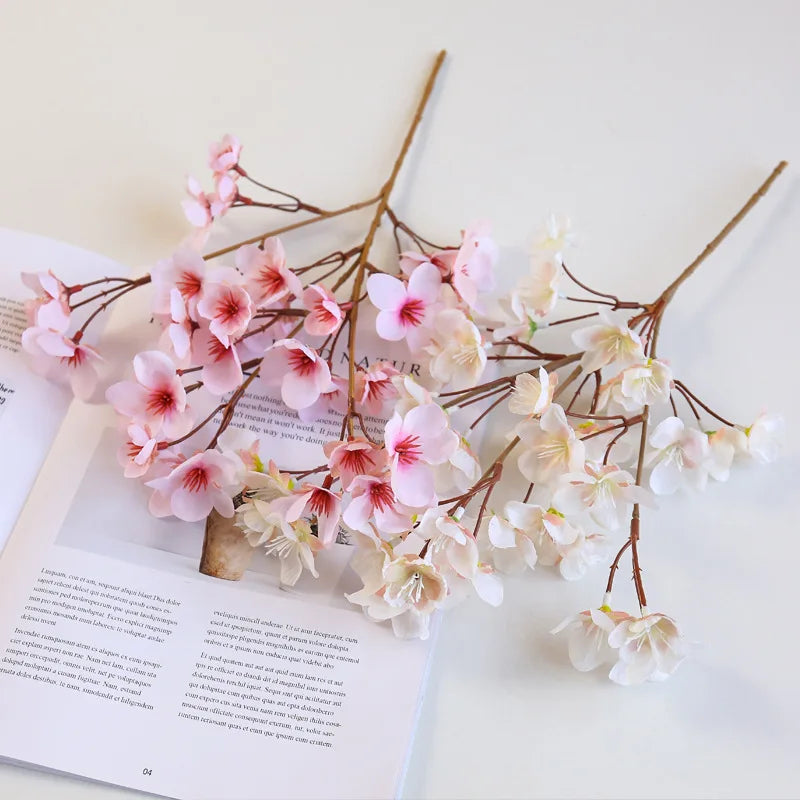 41cm Silk Cherry Blossom Artificial Flowers | Pink Wedding Décor