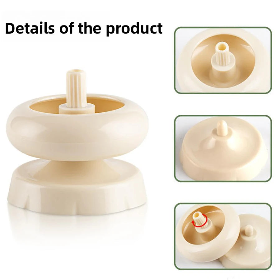DIY Bead Spinner – Effortless Rotating Clay Bead Bowl for Making Bracelets, Waist Beads & Jewelry