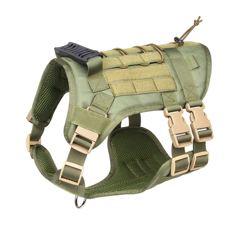 Tactical Military Dog Harness | No-Pull Vest for Large Dogs