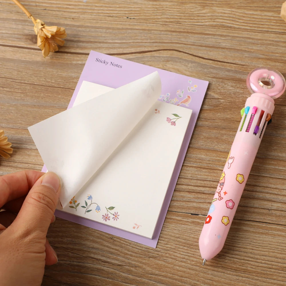 Creative Notes Japanese Cartoon Message Exquisite Cute Cat Memo Diary