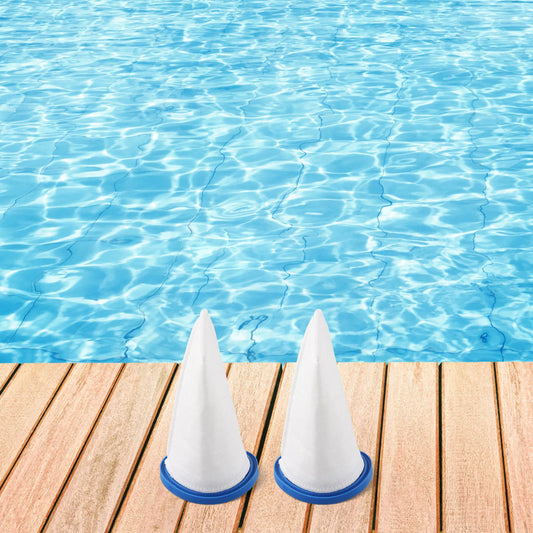 2 Handheld Pool Vacuum Cleaner Sand Silt Filter Bag Blaster Max Peaceful Pleasures Health and Wellness