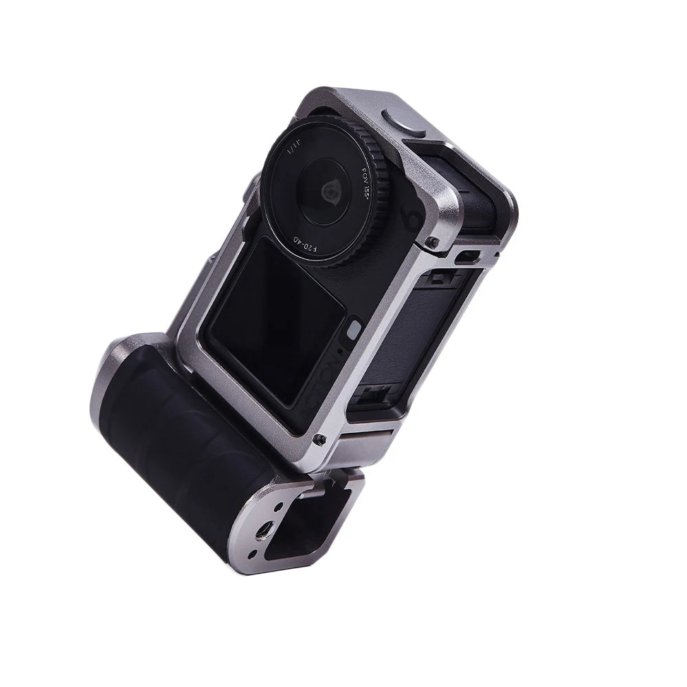 Street Grip Vlog Holder Combo Camera Anti-Shake Grip Holder For Dji Osmo Action6 Camera Rabbit Cage Camera Accessories Peaceful Pleasures Health and Wellness