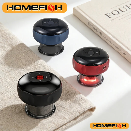 Plug-In Smart Vacuum Cupping Massager - Gua Sha Supping Device for Back Neck Arm Body Wellness Peaceful Pleasures Health and Wellness