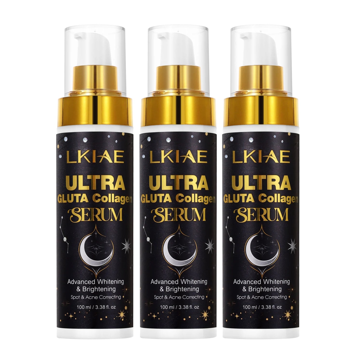 AILKE Glutathione & Collagen Brightening Skin Care Set SPF50