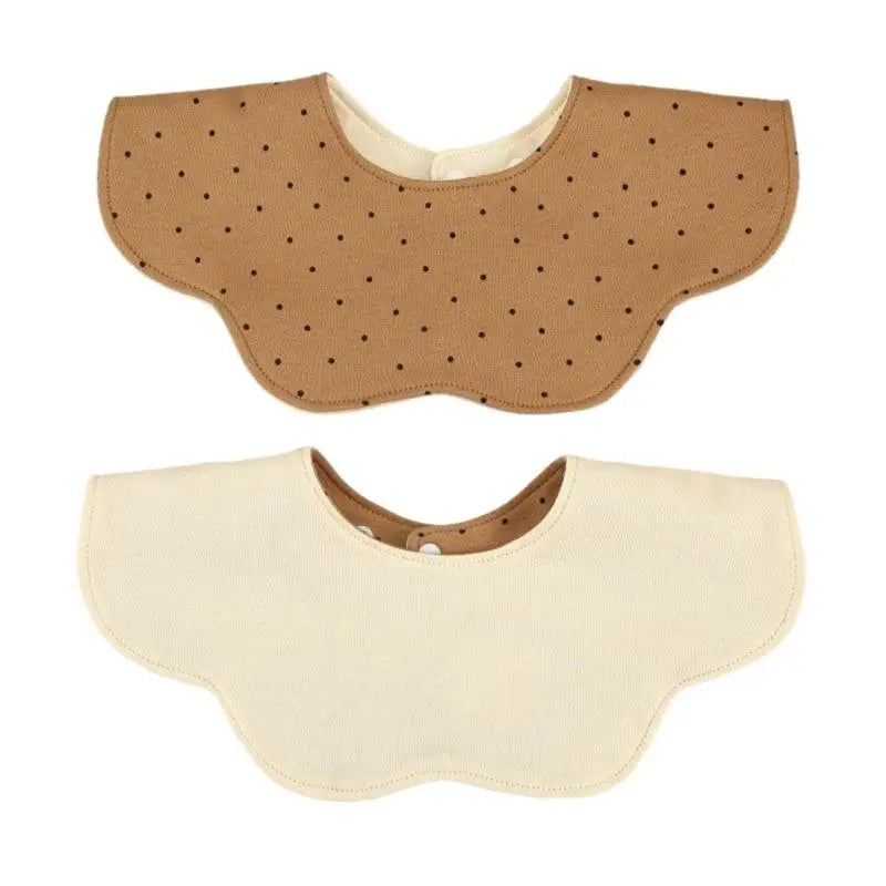 Double-Sided Cotton Baby Bib | 360° Toddler Burp Cloth