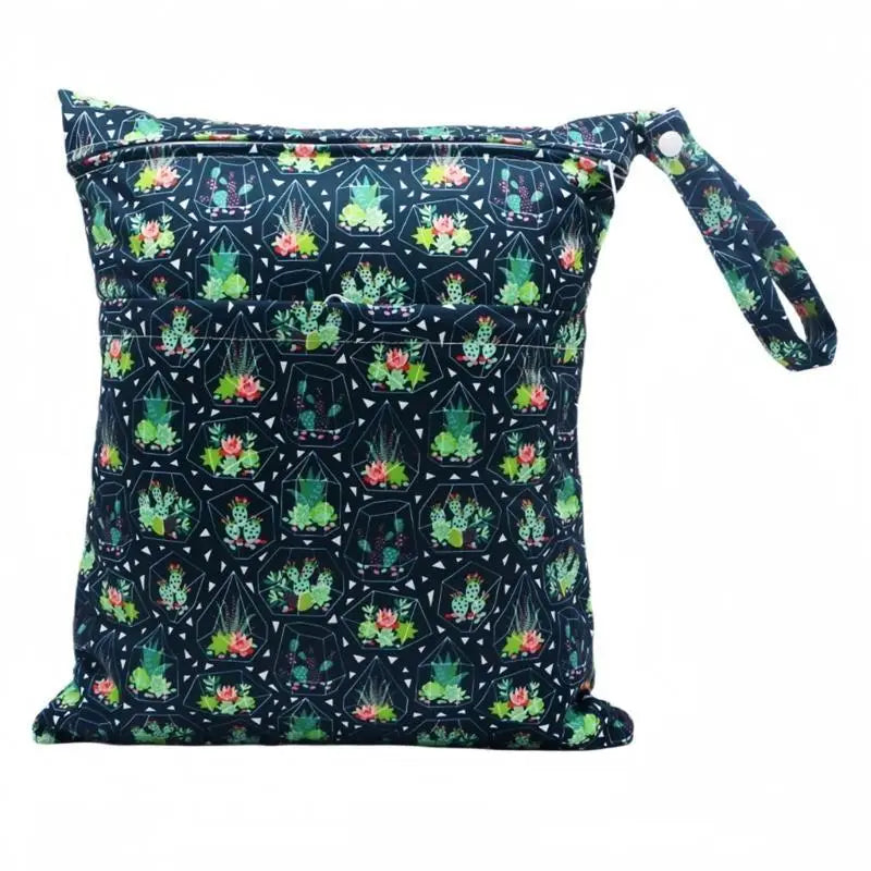 Baby Diaper Bag Tote | Spacious Floral Nappy Bag for Travel