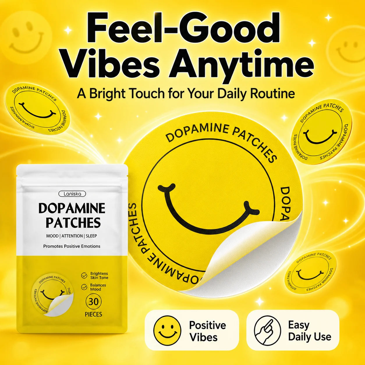 Natural Plant Extract Body Patches – Moisturizing & Firming