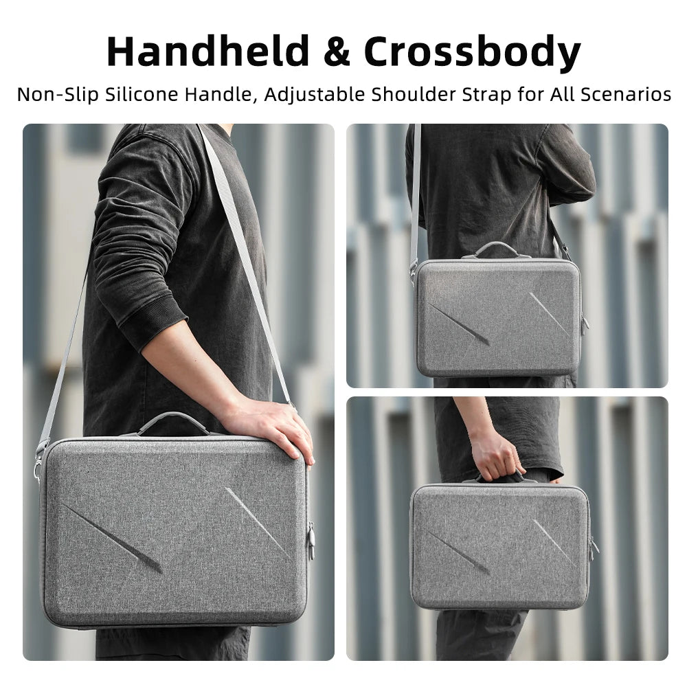 One-Piece Design For DJI Avata 360 Large Capacity Storage Bag Heavy-Duty Shockproof Protective Carry Case Peaceful Pleasures Health and Wellness