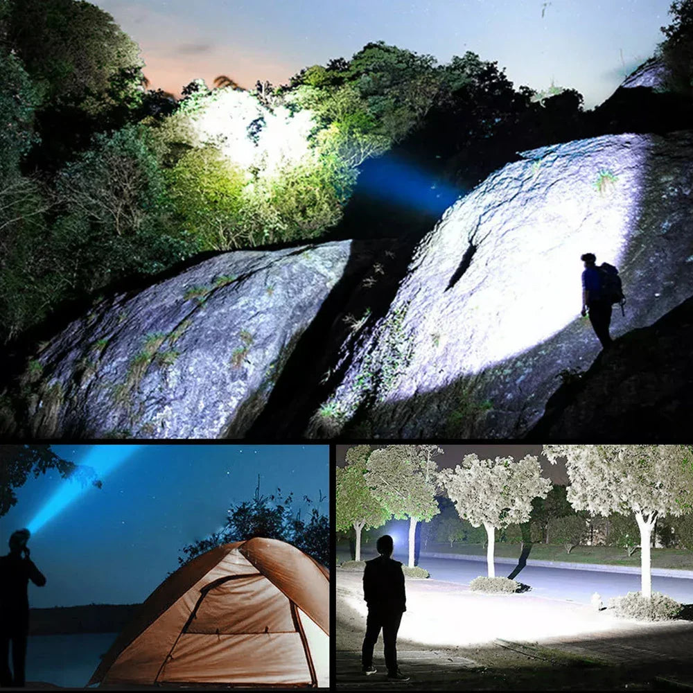 Rechargeable 5 LED Headlamp – Camping, Fishing & Travel