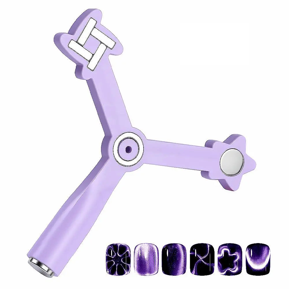 4-in-1 Cat Eye Magnet Nail Art Tool | Multi-Style Magnetic Stick