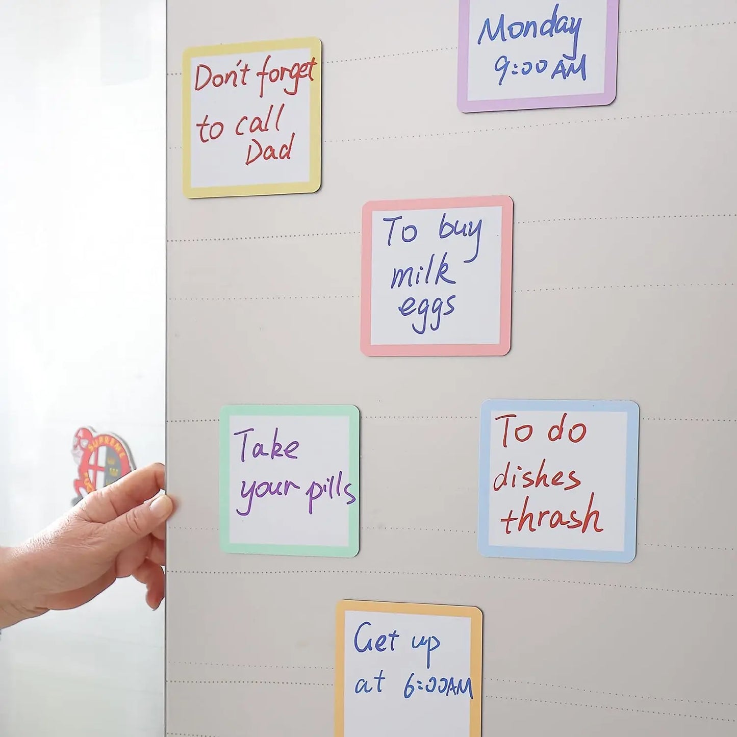 Erasable Magnetic Labels 4 Inches X Suitable Whiteboards