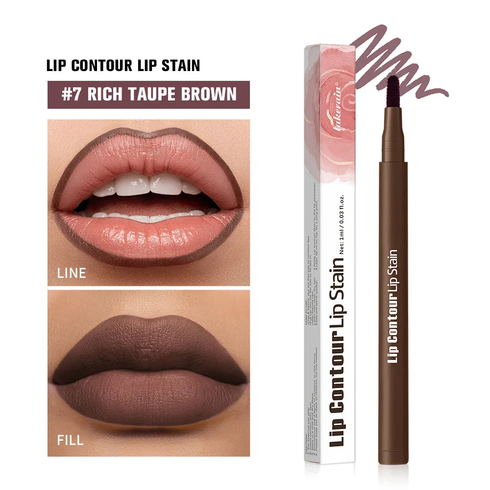2-in-1 Lip Liner & Stain Pencil | Ultra Pigmented, Long-Lasting
