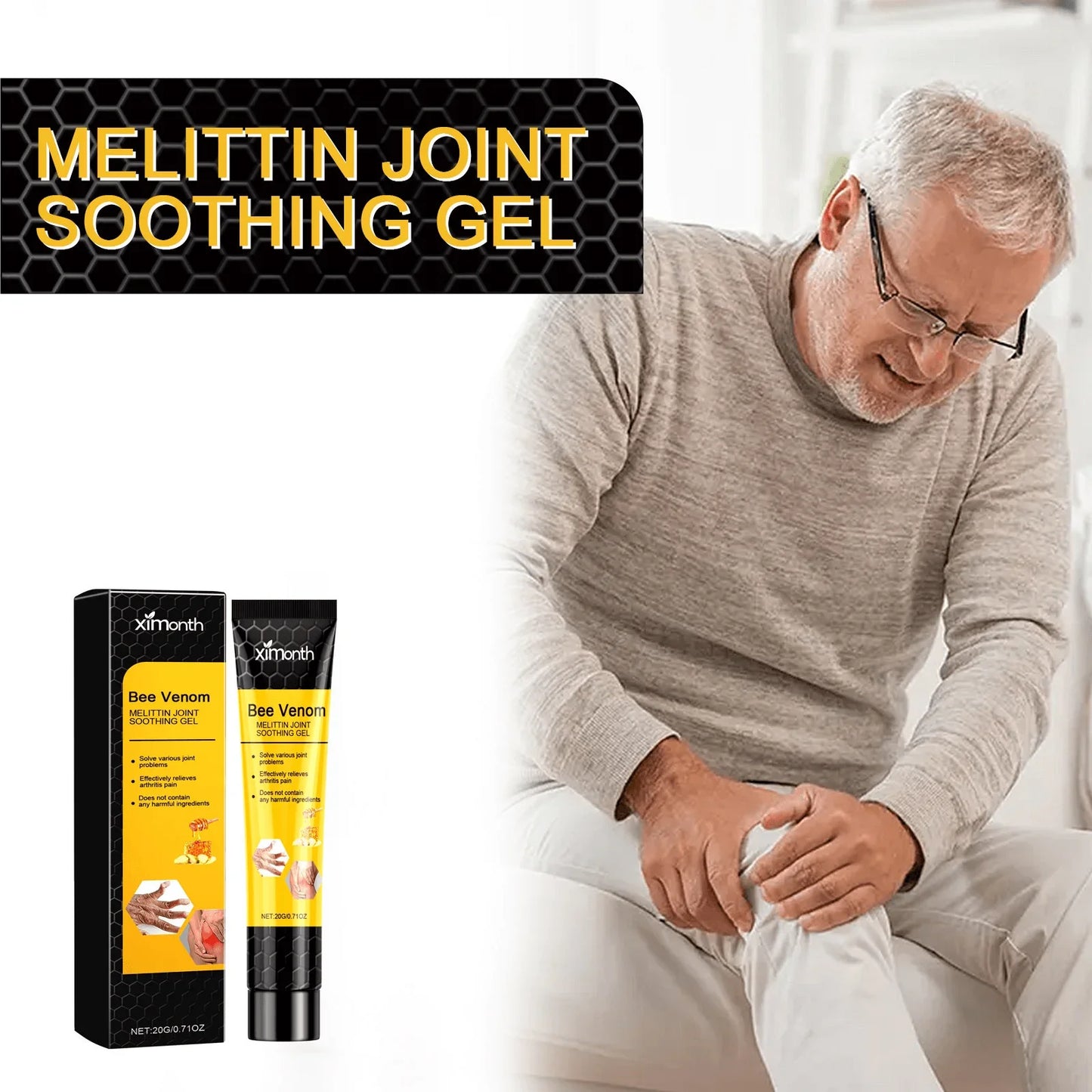 Bee Venom Joint & Muscle Comfort Gel – 20g 40g 60g